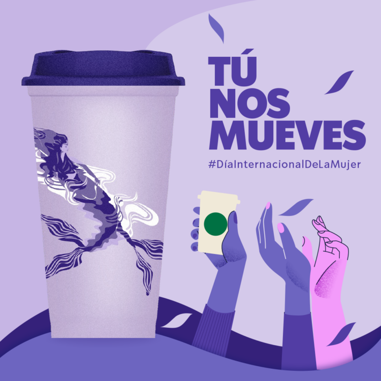 Starbucks Perú lanza vasos reutilizables por el 8M y apoya a las mujeres en el mundo del café
