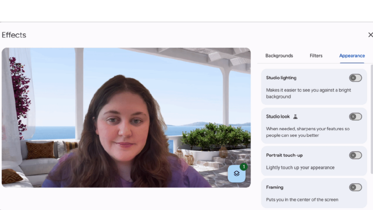 Filtros de belleza de Google Meet ya están disponibles en su versión web 1 google 1