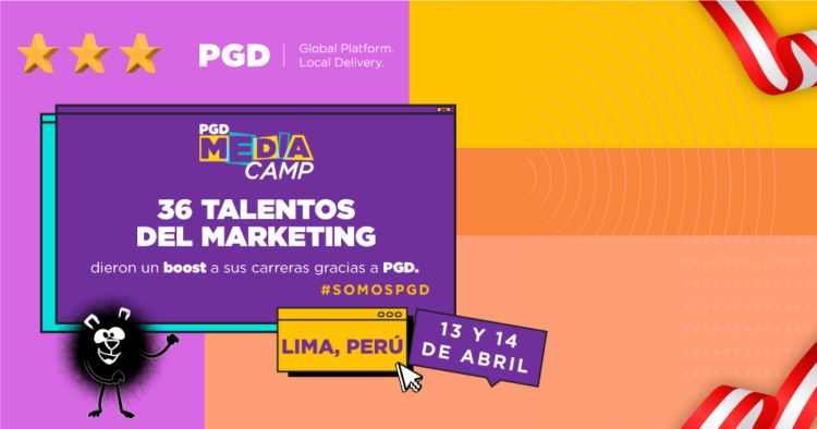 Media Camp: llega a Perú el evento gratuito de Marketing y Finanzas organizado por PGD