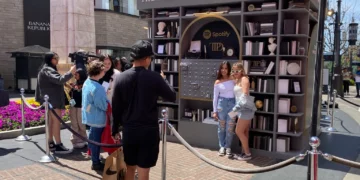 Spotify crea una biblioteca para promocionar el nuevo álbum de Taylor Swift