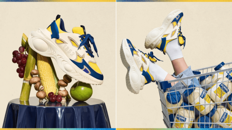 Hellmann’s crea zapatillas elaboradas con residuos de alimentos 1 Hellmann’s zapatillas