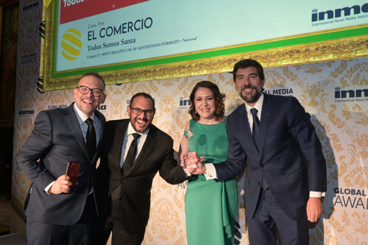 Premios INMA galardona a El Comercio