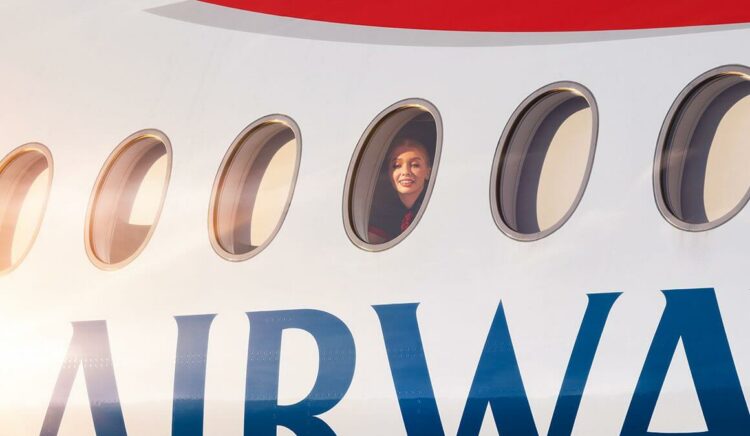 felicidad de los pasajeros al viajar