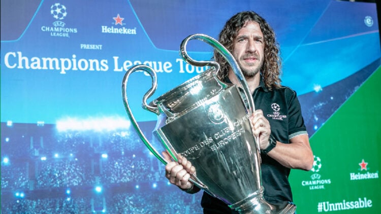 Heineken trae a Perú el trofeo de la UEFA Champions League y a dos leyendas del fútbol 1 heineken 100