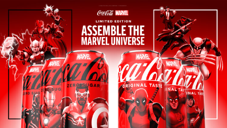 Coca-Cola y Marvel se unen para lanzar latas coleccionables en una campaña global sin precedentes 1 ococa cola 100