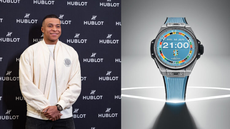 Kylian Mbappé y Hublot presentan el Big Bang e Gen 3, el reloj oficial de la UEFA Euro 2024 1 ohublot 100