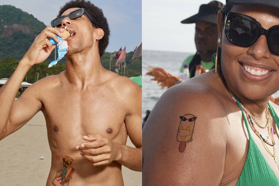 Esta marca ofrece helados gratis a cambio de un tatuaje publicitario 2 okibon 3 100