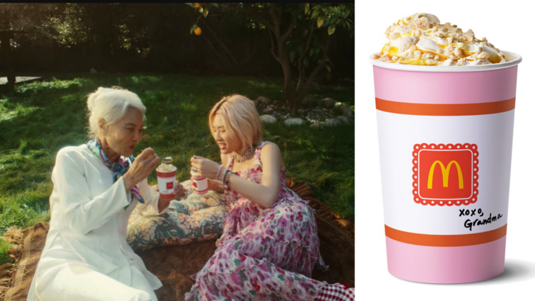 Las abuelas son la inspiración de McDonald’s en su nuevo sabor de McFlurry 1 abuelas McDonald’s