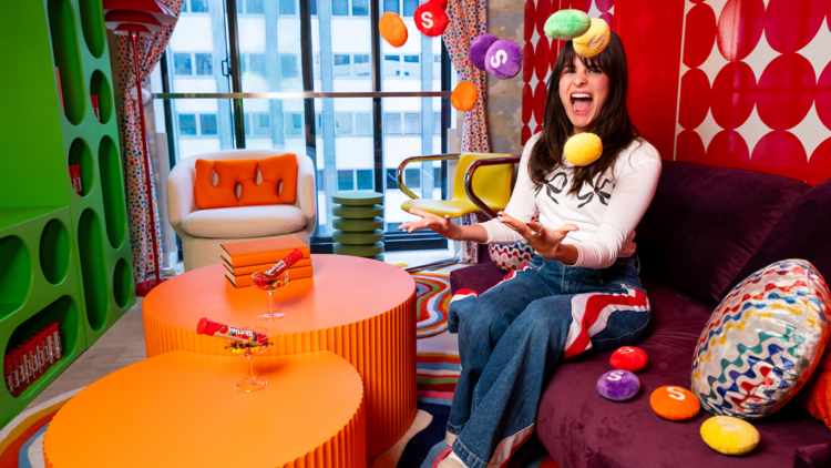 Skittles entregará un apartamento con temática multicolor por un año 1 Skittles