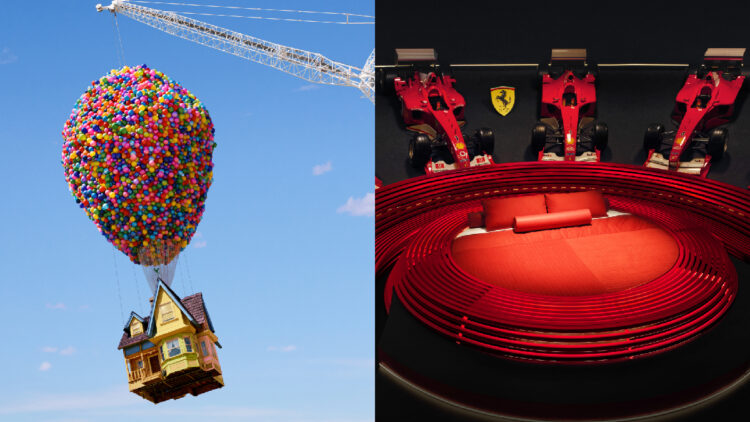 Airbnb ofrece estadías en la casa de 'Up' o el Museo Ferrari bajo su nueva categoría "Icónicos" 1 oAIRBNB 100