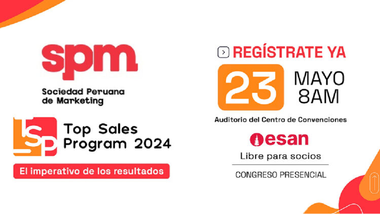 Sociedad Peruana de Marketing presenta la 4ta edición del Congreso "Top Sales Program" 1 ocongreso spm 100