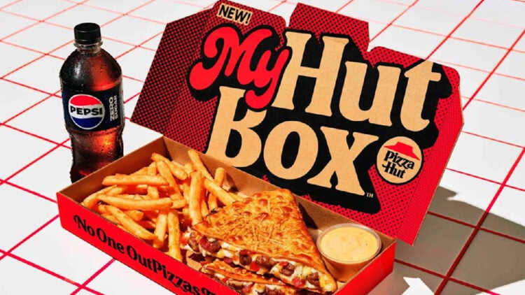 opizza hut 100