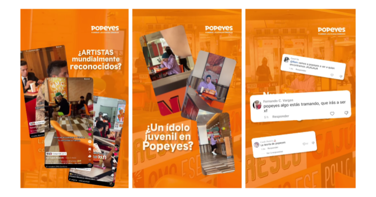 Popeyes capturó a “celebridades” comiendo pollo en sus tiendas como parte de nueva campaña 1 Popeyes capturó a “celebridades” comiendo pollo en sus tiendas como parte de nueva campaña