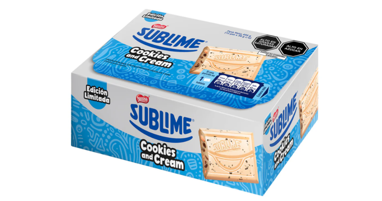 Cookies and Cream: Nestlé lanza edición limitada Sublime