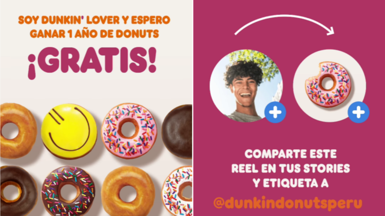 Día Mundial del Donut: ¿Cómo ganar un año de donuts gratis con Dunkin’? 1 Día Mundial del Donut