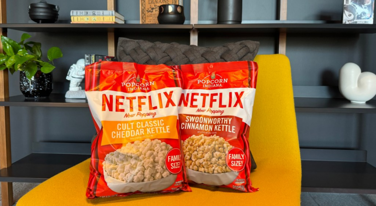 Netflix no desperdicia oportunidad en el negocio de las películas y lanza línea de pop corn 1 Netflix Pop Corn