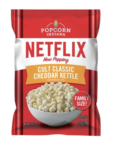 Netflix no desperdicia oportunidad en el negocio de las películas y lanza línea de pop corn 2 Netflix Pop Corn