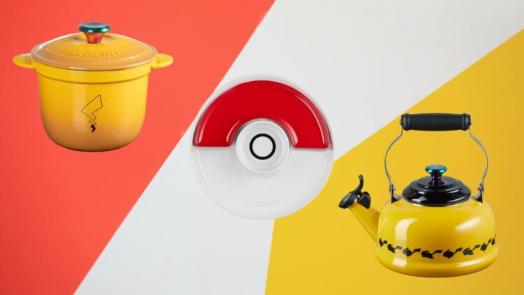 Le Creuset lanza una colección limitada de utensilios de cocina con temática de Pokémon 1 Pokemon Le Creuset