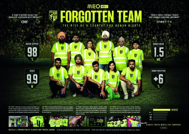 El equipo olvidado: así concientizan sobre el abuso a los derechos humanos detrás del fútbol