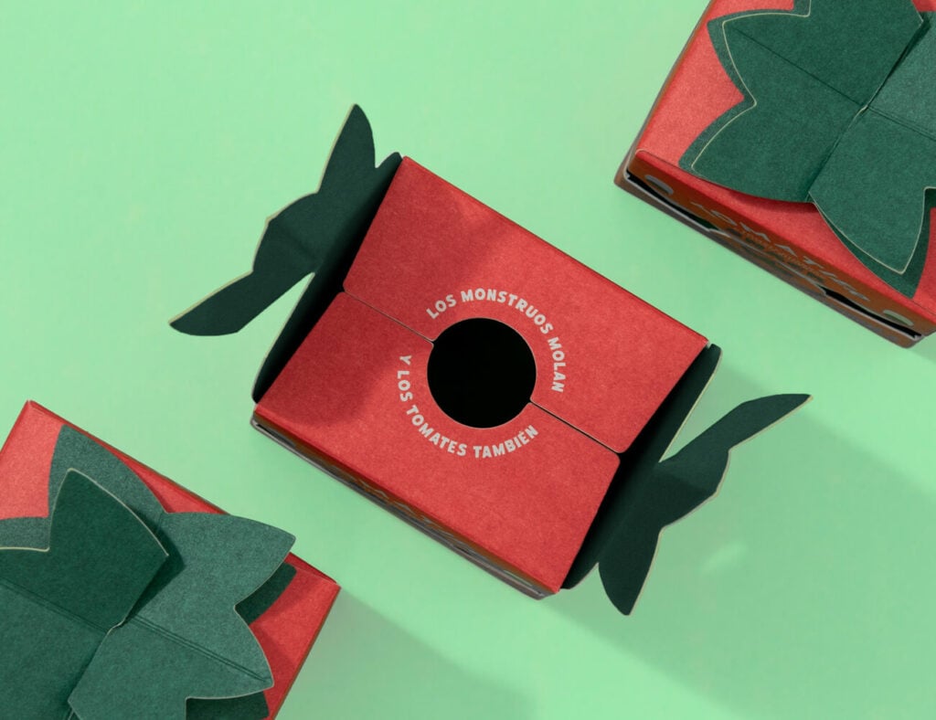 packaging de tomates