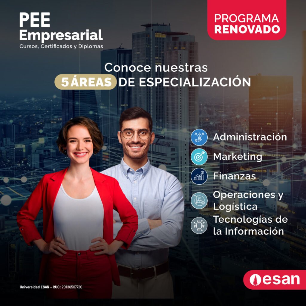PEE Empresarial de ESAN: arma tu malla curricular y obtén certificados y diplomas de especialización 2 rafa esan