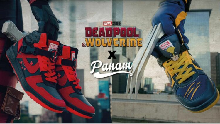 tenis panam deadpool wolverine
