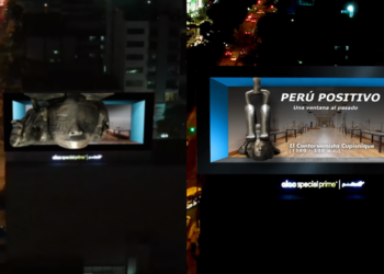 Pantallas digitales se llenan de historia y cultura peruana por Fiestas Patrias