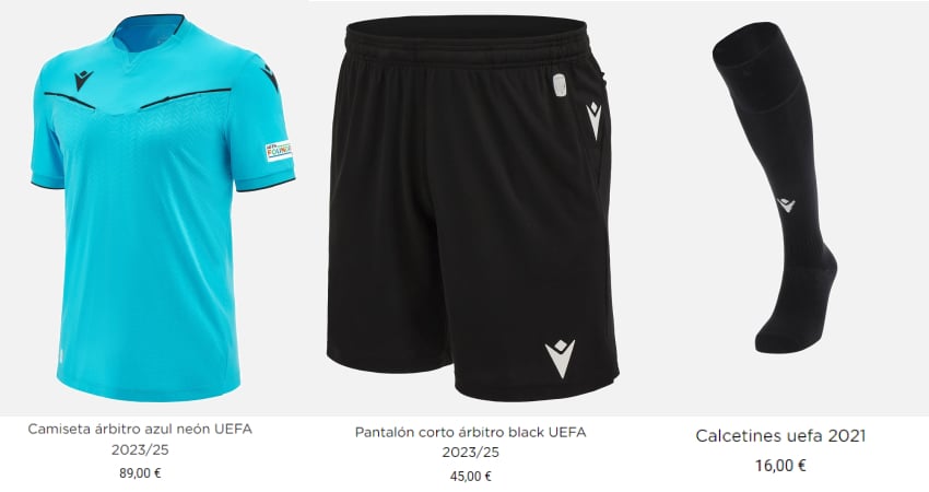 ¿Sabías que puedes comprar el uniforme que usan los árbitros de la Eurocopa 2024? 2 GRAFICA 28 1
