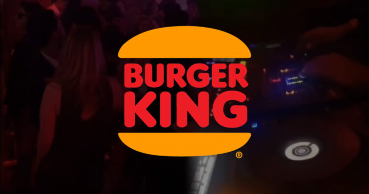 El CM de Burger King transmitió en vivo una fiesta por error y esta fue la respuesta de la marca 1 Burger King transmitió fiesta