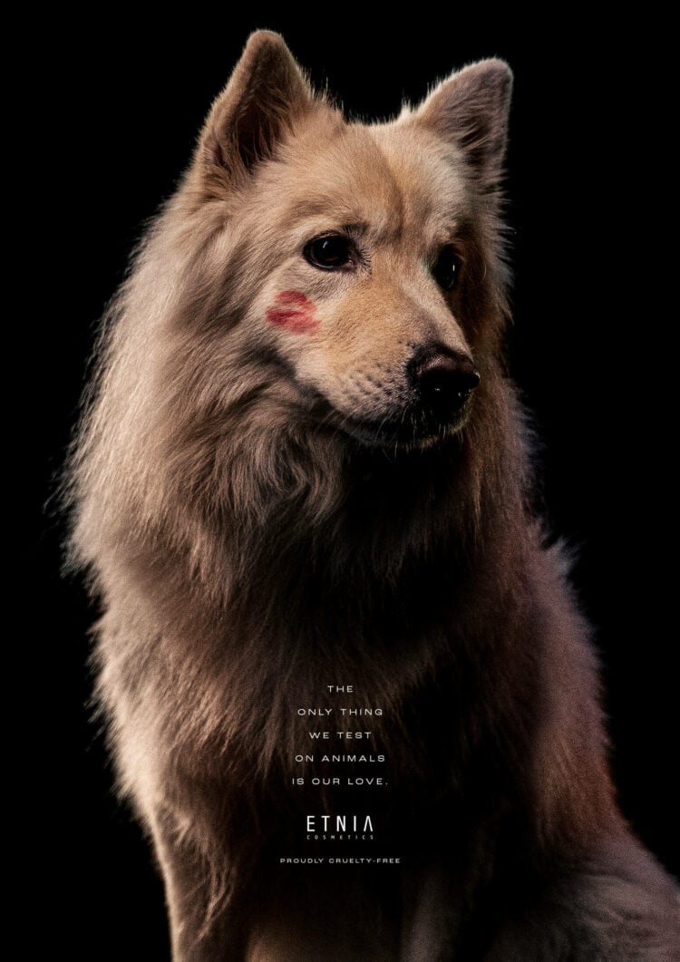 Kiss testing, la campaña de Etnia Cosmetics que busca luchar contra el testeo animal 1 Kiss testing, la campaña de Etnia Cosmetics que busca luchar contra el testeo animal