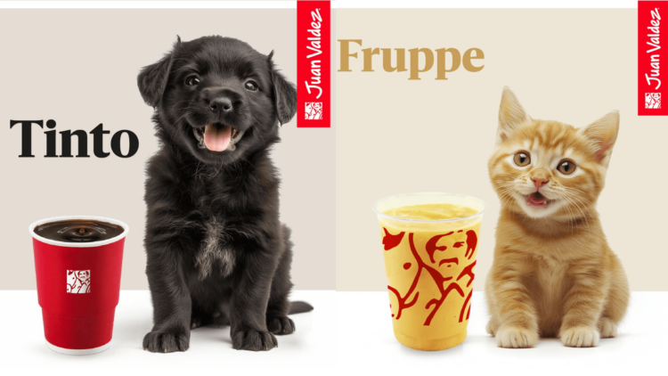 ¿Cómo se vería tu bebida favorita en versión gatito o perrito? Juan Valdez sorprende a los petlovers 1 Juan Valdez petlovers