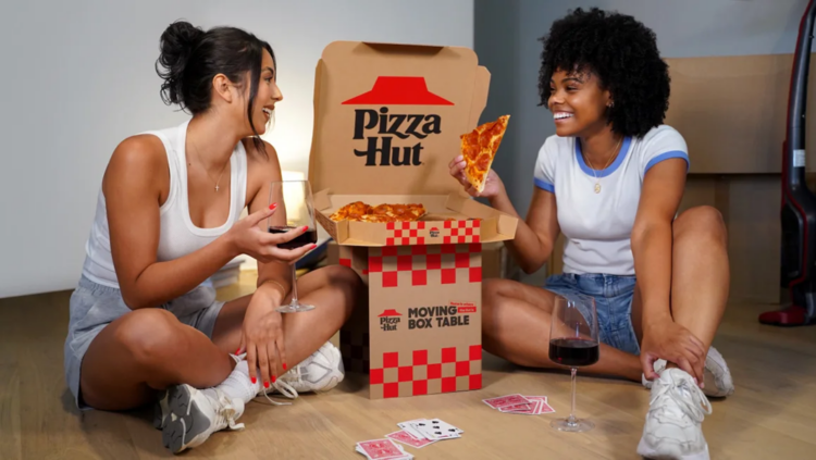 Pizza Hut mesas