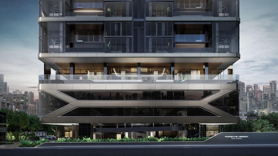 Porsche inaugura su primer edificio residencial de lujo en Asia 3