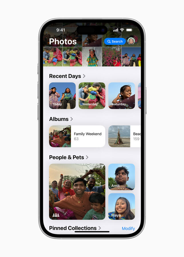iOS 18 ya está disponible: Novedades y pasos para instalarlo en tu iPhone 3 Apple iOS 18 redesigned Photos