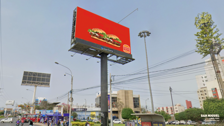 Burger King Perú lanza una serie de anuncios que solo los daltónicos pueden ver 1 BK 3 1