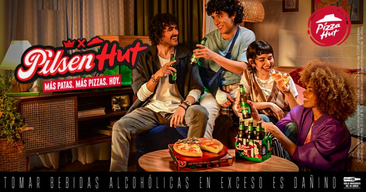 PilsenHut: Pilsen Callao y Pizza Hut se unieron en una inédita alianza para disfrutar entre patas 1 PORTAL PILSENHUT