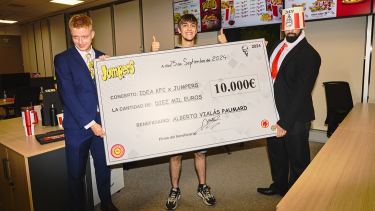 KFC y Jumpers compran la propuesta de un usuario de X por 10.000 euros 1 KFC X Jumpers