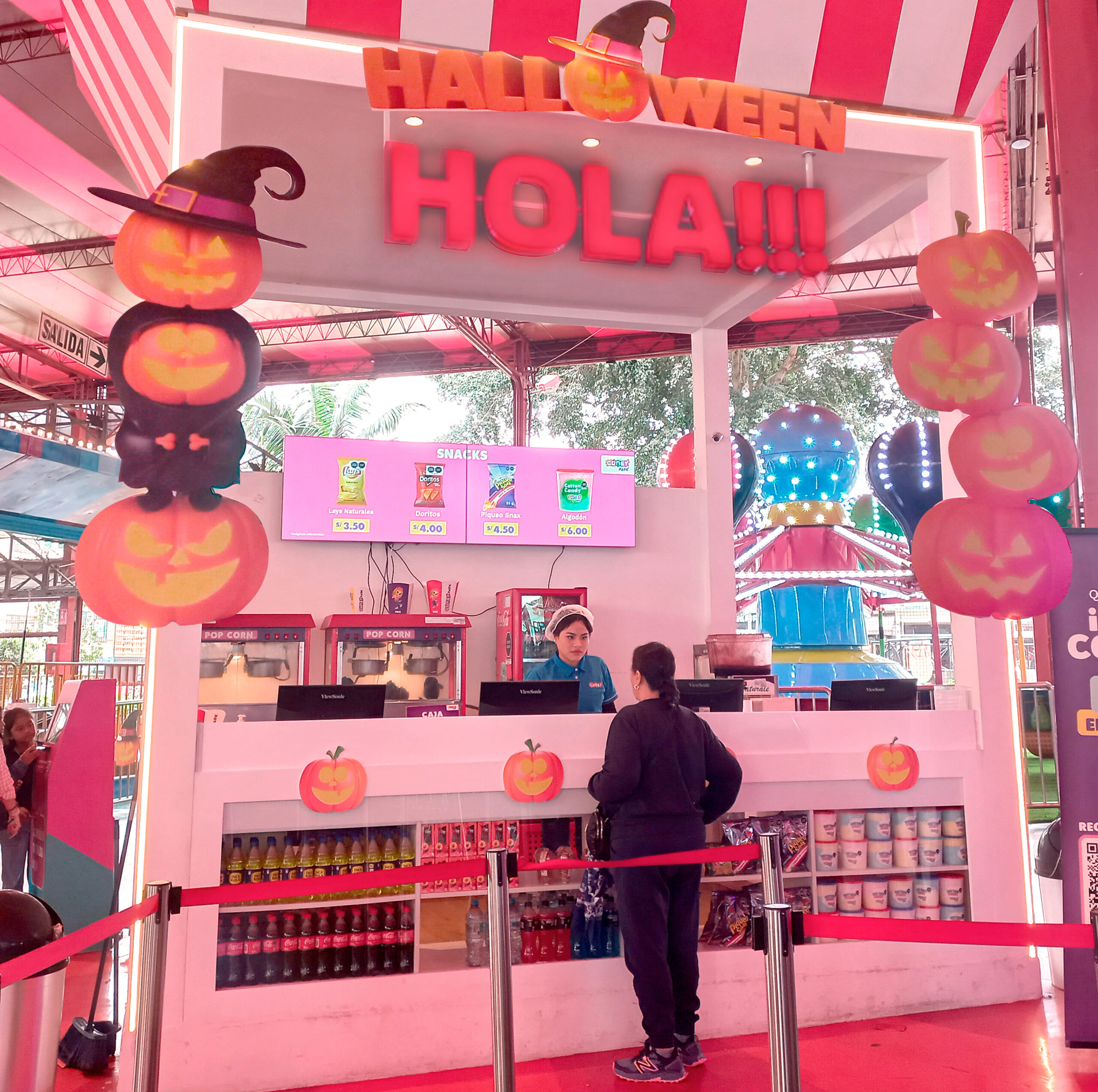 Halloween: las 100 primeras personas disfrazadas que visiten Coney Park podrán jugar gratis durante una hora 5 Taquilla CPSM scaled