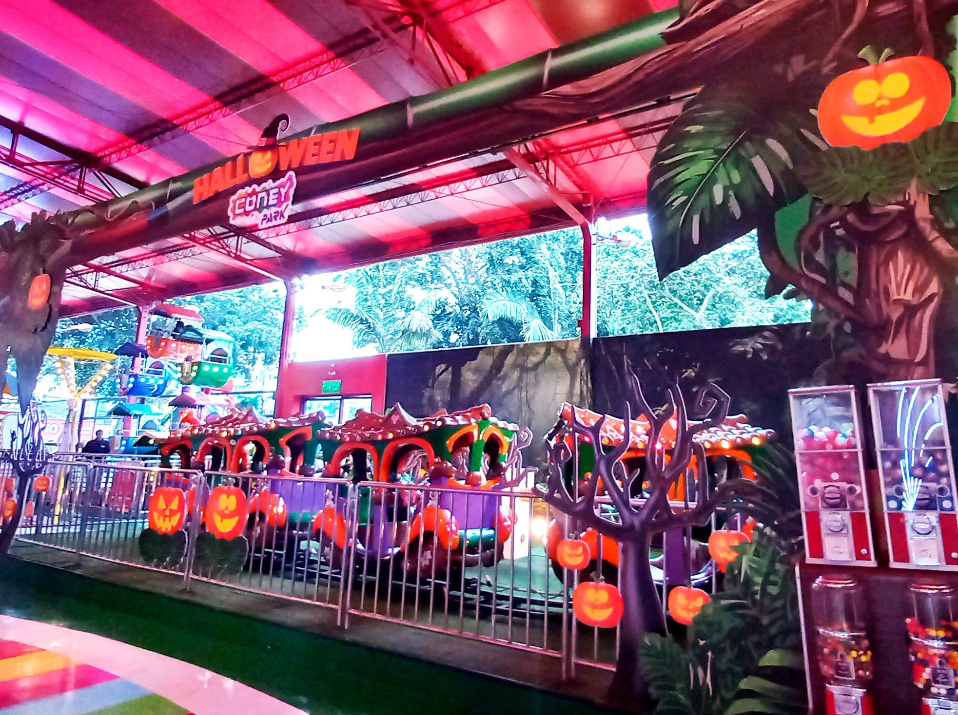 Halloween: las 100 primeras personas disfrazadas que visiten Coney Park podrán jugar gratis durante una hora 4 Tren Jungla CPSM