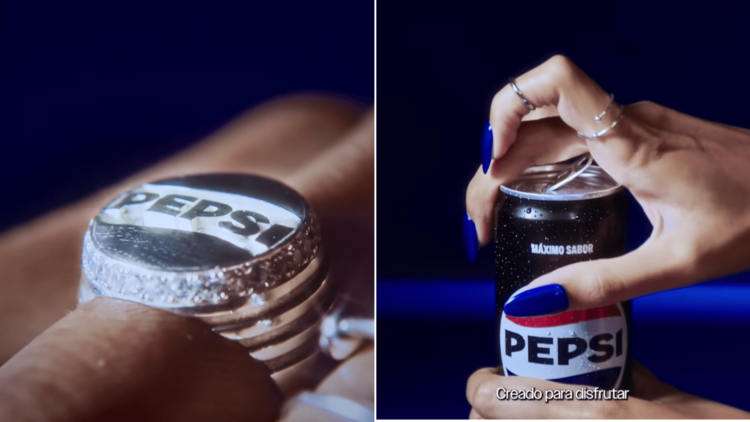 Pepsi anillo abrir latas