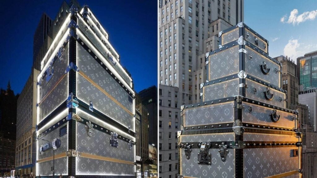 maletas gigantes Louis Vuitton