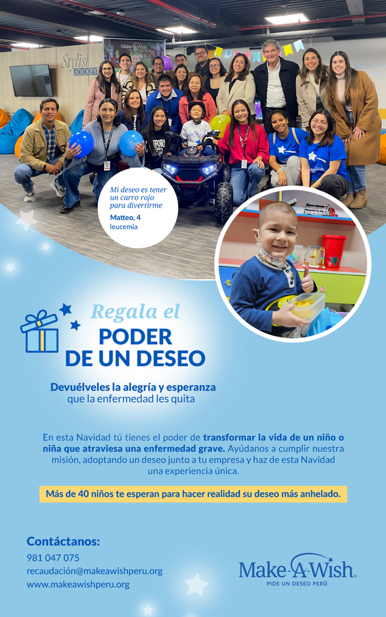 Make-A-Wish invita a las empresas a adoptar un deseo en esta Navidad 2 Mailing MN 1
