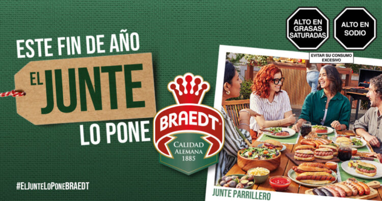 "Juntos sabe mejor", dice Braedt en su campaña orientada a las celebraciones de fin de año 1 PORTAL 11