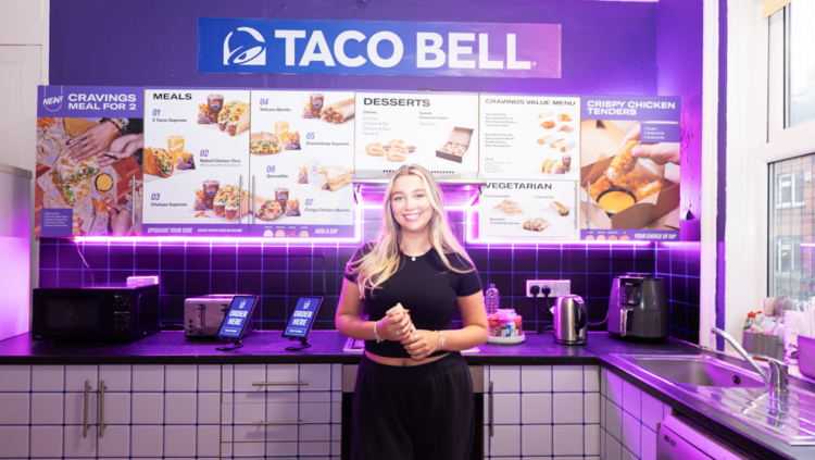 Taco Bell vivienda universitaria