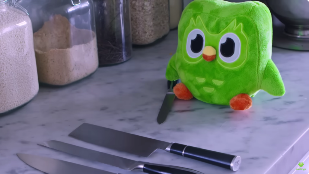 álbum navideño de Duolingo