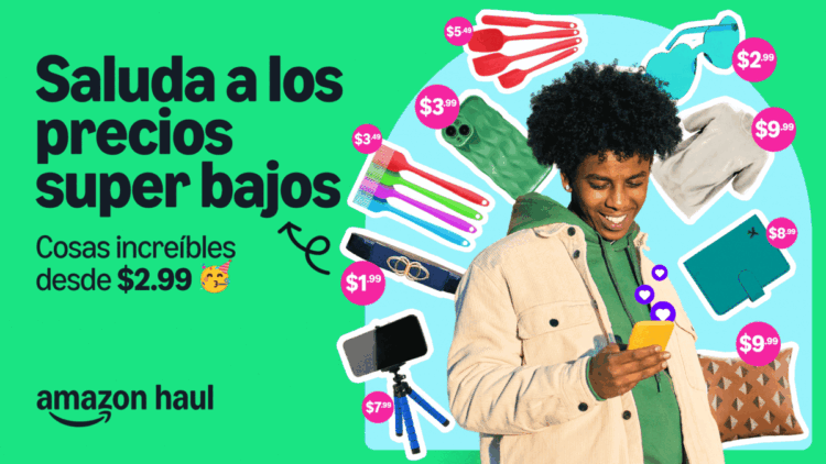 Amazon presenta Amazon Haul, su nueva propuesta 'low cost' para desafiar a Temu y Shein 1 hero pr v10 new fig opt es 2 1