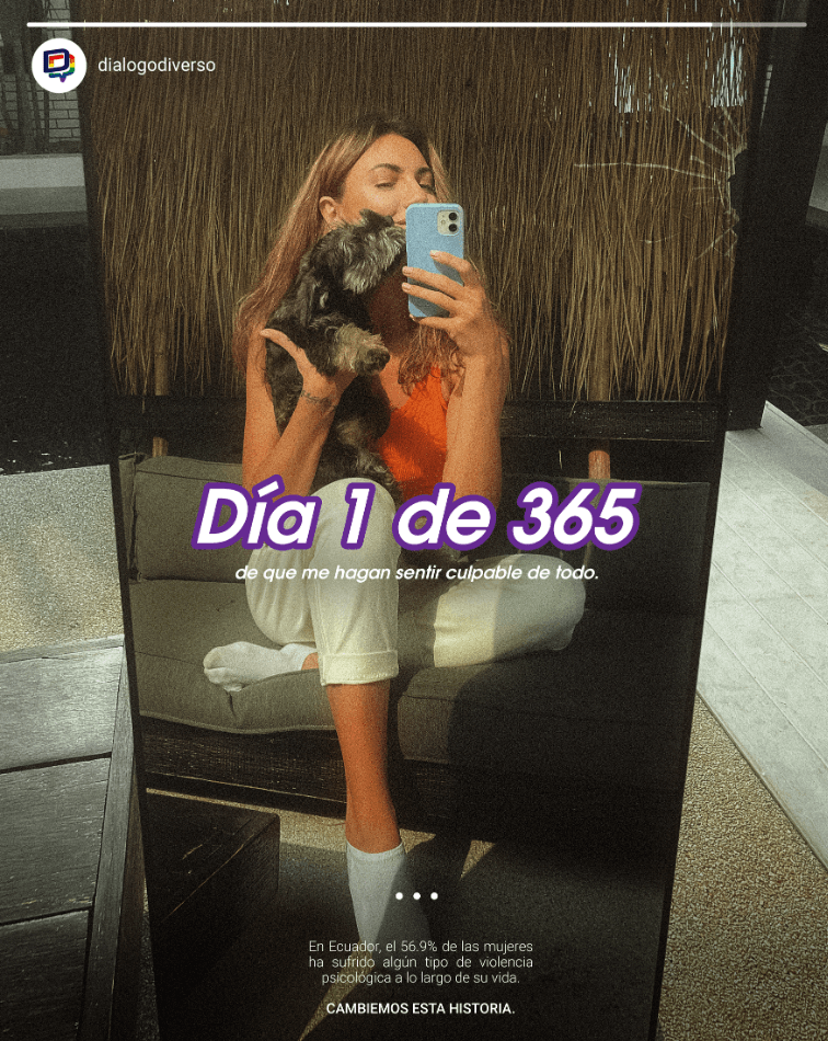 “Día 1 de 365“: la campaña que transforma los mensajes de optimismo de inicios de año en un llamado de atención a las injusticias que enfrentan las mujeres 3 3652 1