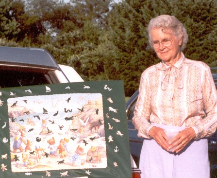 Día Mundial del Rompecabezas: ¿cuánto costó el más caro y cuál es su historia? 3 Rachel Page Elliott with one of her puzzles 1992 1