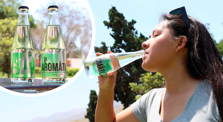 “La Aromática”, la gaseosa 100% natural elaborada por 3 estudiantes de La Agraria 1 portal 12