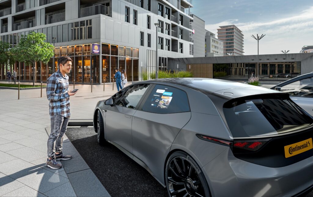 Publicidad desde tu auto: la innovadora propuesta que trae Continental 2 windowprojection welcome hires